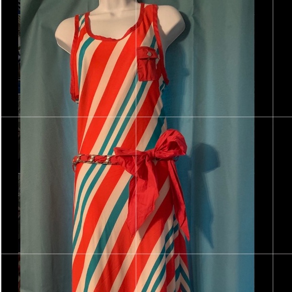 Modern vintage maxi dress - Picture 2 of 2